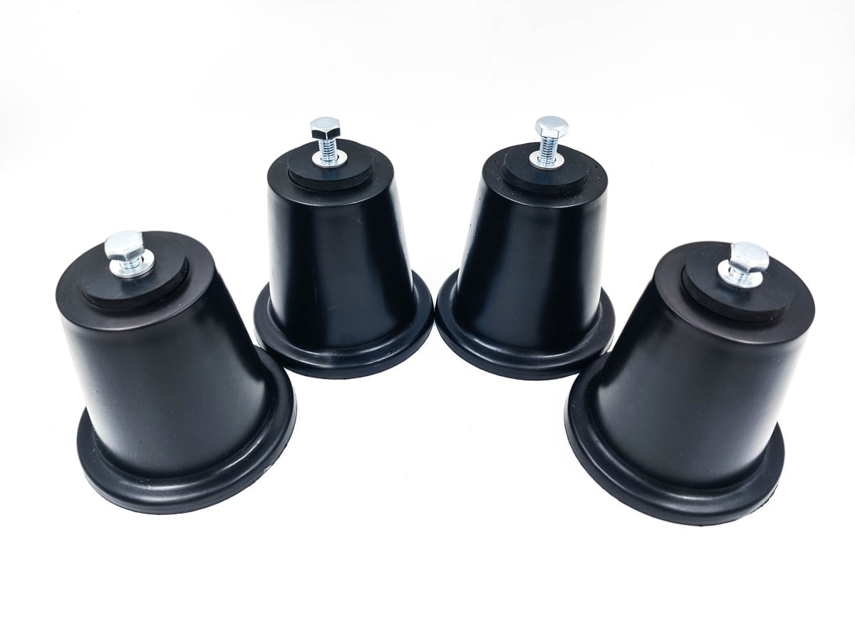 Антивибрационные опоры ACR-DT (4 шт, до 120кг, чёрные)