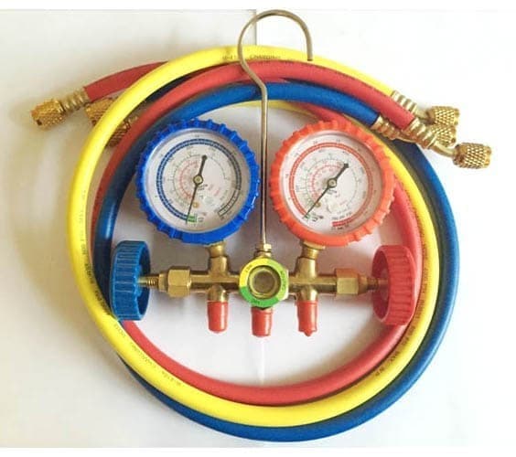 Манометрический коллектор Favor Cool CT-536D противоударный (R22,R407,R410 2 вентильный, шланги в комплекте)