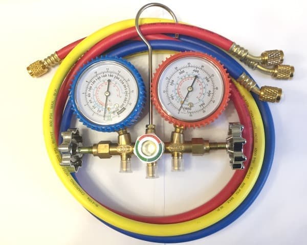 Манометрический коллектор Favor Cool CT-536G (R22/134/404/407; 2 вентильный; шланги 1/4" в комплекте)