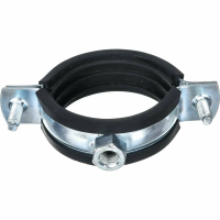 Хомут трубный 1 3/4" (53-58мм), гайка М8