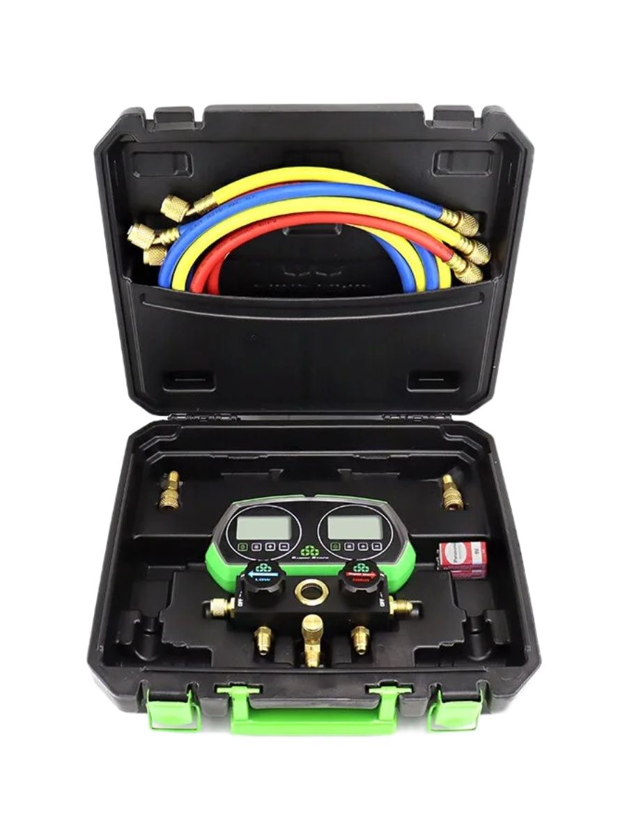 Электронная манометрическая станция Ballu Super Stars ST-B268D (3 шланга 1.5м до 55 Bar-1/4"SAE, 2 адаптера AD89, кейс)