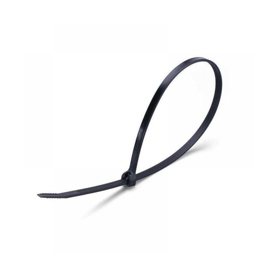 Хомут нейлоновый 4.8мм х 300мм, ЧЕРНЫЙ, упаковка 100шт.