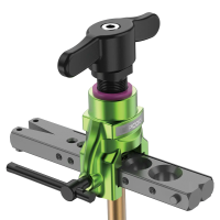 Вальцовка эксцентриковая WIPCOOL EF-2LK SET (1/4" - 3/4"; облегченная, с ограничителем подачи трубы; с труборезом и риммером; возможность работы с шуруповертом, в кейсе)