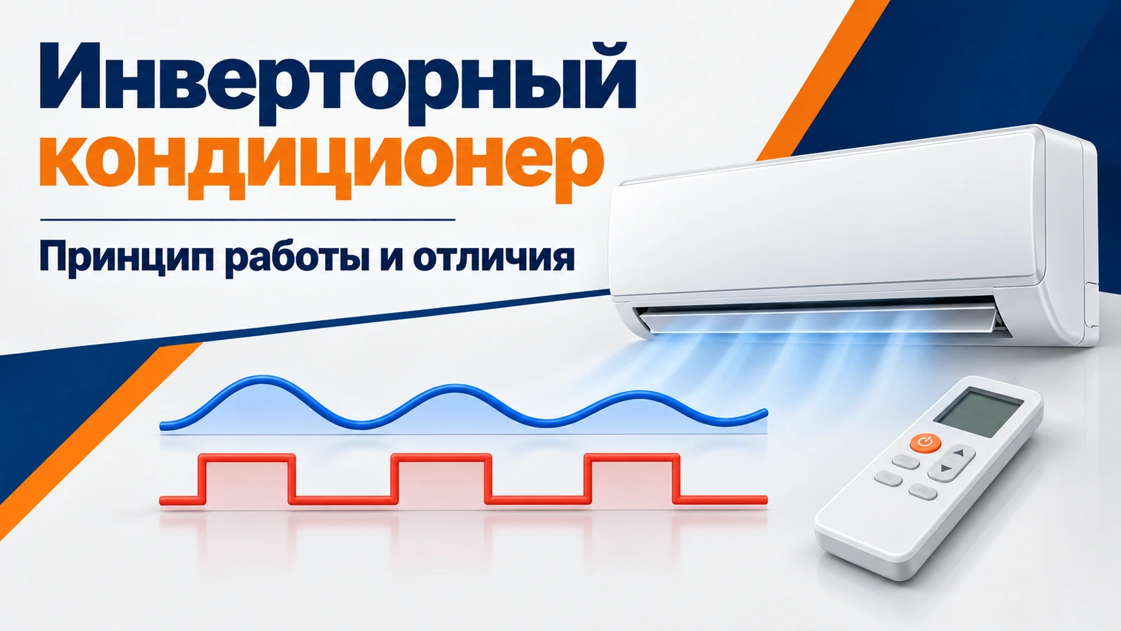 Инверторный кондиционер: Принцип работы и отличия