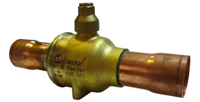 Вентиль шаровый 1 3/8" Becool BC-BV-138 (под пайку)