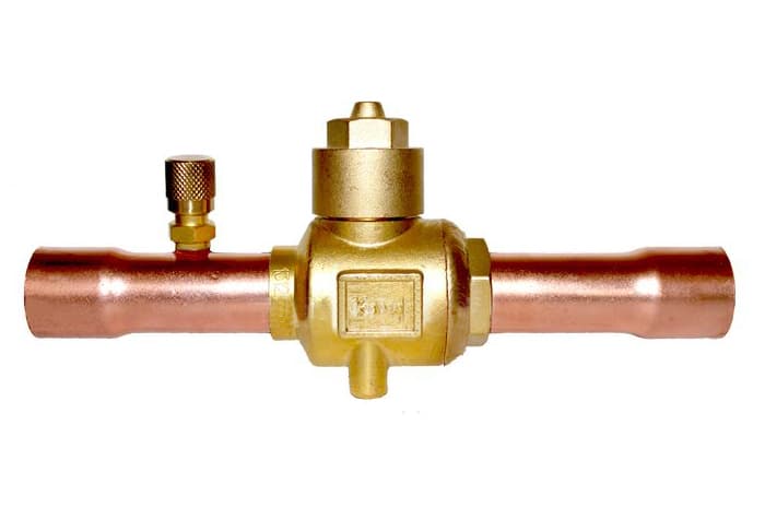 Вентиль шаровой GBC-BV 35S 1 3/8S с клапаном Шредера