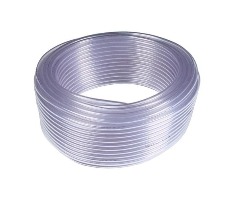 Трубка капиллярная ПВХ 8*11 мм, 25 м в бухте, пищевая