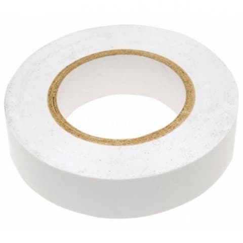 Изолента ПВХ 19мм х 20м, белая