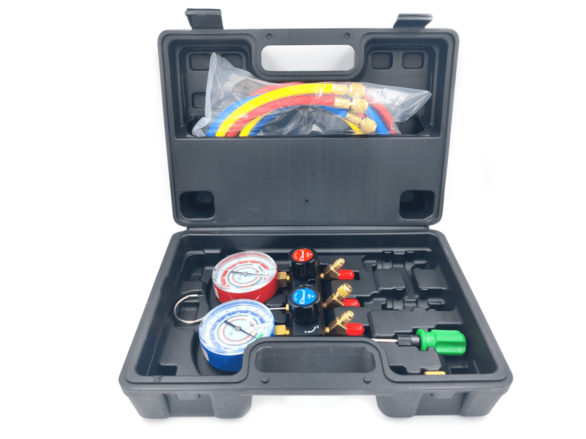 Манометрическая станция Becool BC-PREMIUM M1 (R134a, R404A, R407C, R507А)