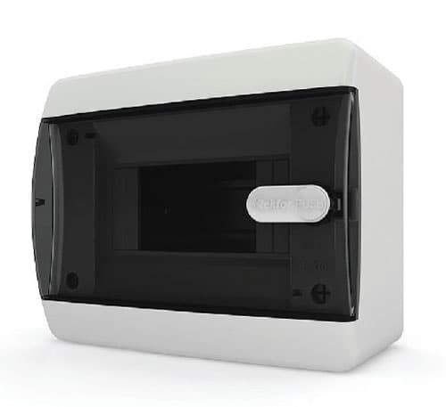 Tekfor CNK 40-06-1 бокс 6М навесной IP41 (прозрачная черная дверца)