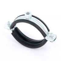 Хомут трубный 1/2" (20-24мм), гайка М8