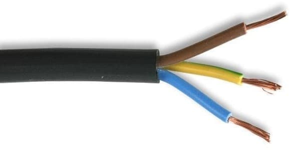 Провод ПВС 3х1.5 ТУ ЧЕРНЫЙ