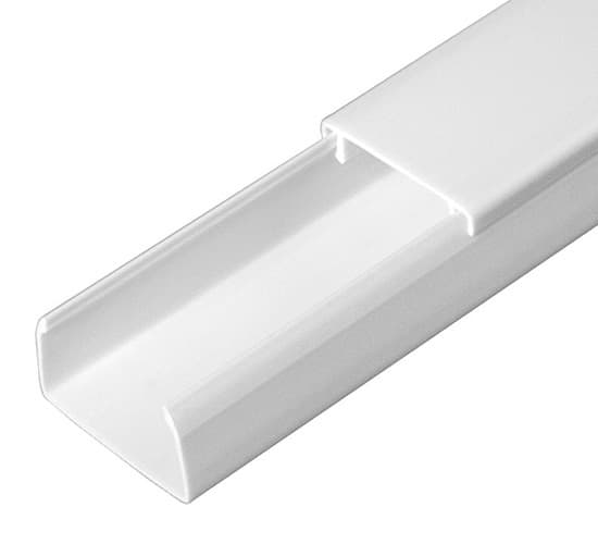 Кабель-канал ПВХ 25x16мм, 2м / шт, белый
