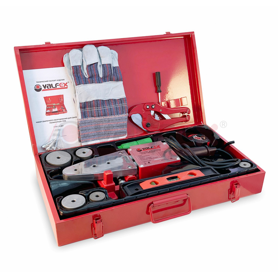 Сварочный аппарат VALFEX VF.006.50.SET (750+750 Вт )