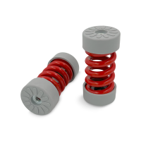 Антивибрационные опоры RF-MMH83-300 (2 шт, до 300 кг, красные)