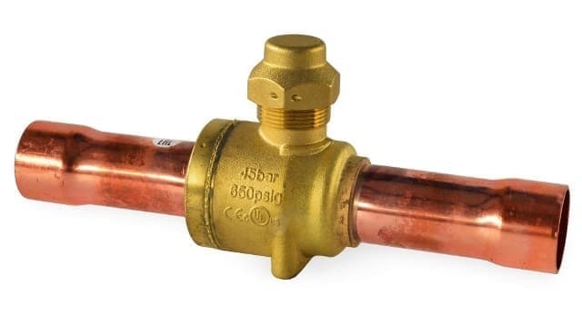 Вентиль шаровый VABV-12S (1/2", под пайку)