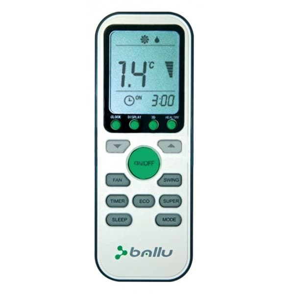 Пульт ДУ Ballu для серий: BSR, BSV, BMSR