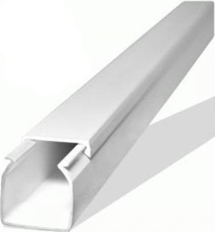 Кабель-канал ПВХ 16x16мм, 2м / шт, белый