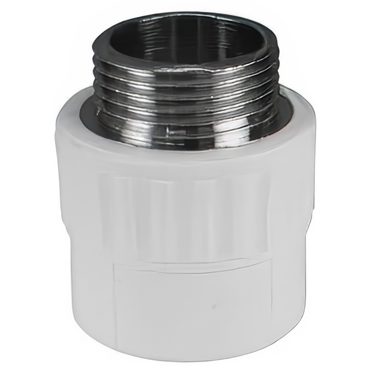 Муфта Valfex переходная с наружной резьбой 40 x 1", белая