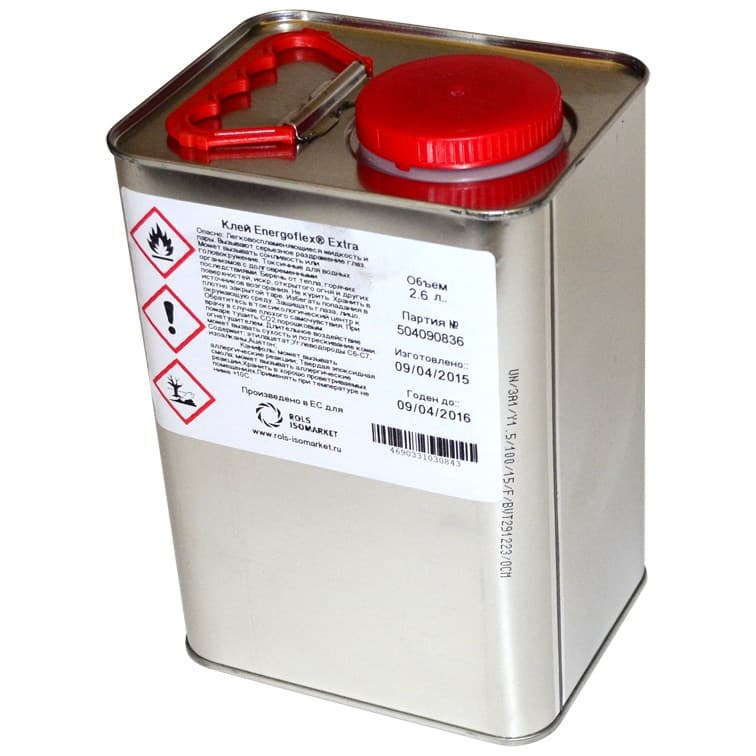 Контактный клей Energoflex® Extra 2,6 л
