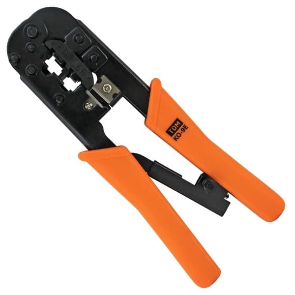 Клещи (кримпер) TDM KO-9E для обжима 8P8C (RJ-45) / 6P6C (RJ-11)