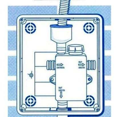 Сифон с гидромеханическим затвором VECAMCO DOUBLE 9899-240-01
