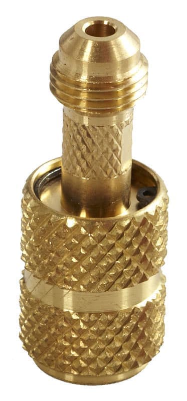 Адаптер CPS AB410A с клапаном против утечек (прямой, гайка 5/16" x 1/4" штуцер)