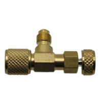 Вентиль VALUE VVO-2 с нажимом на ниппель, гайка 5/16" SAE x штуцер 1/4" SAE