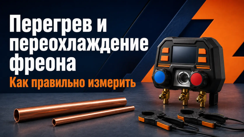 Перегрев и переохлаждение фреона: правила измерения

