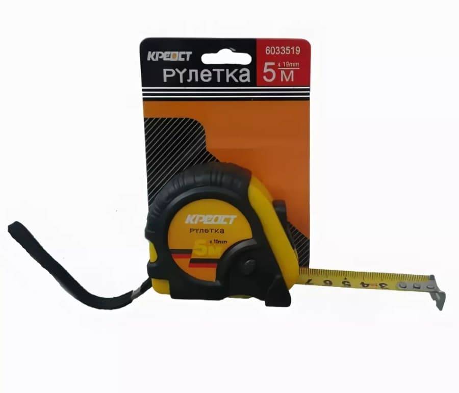 Рулетка 5m х 19mm (6033519)