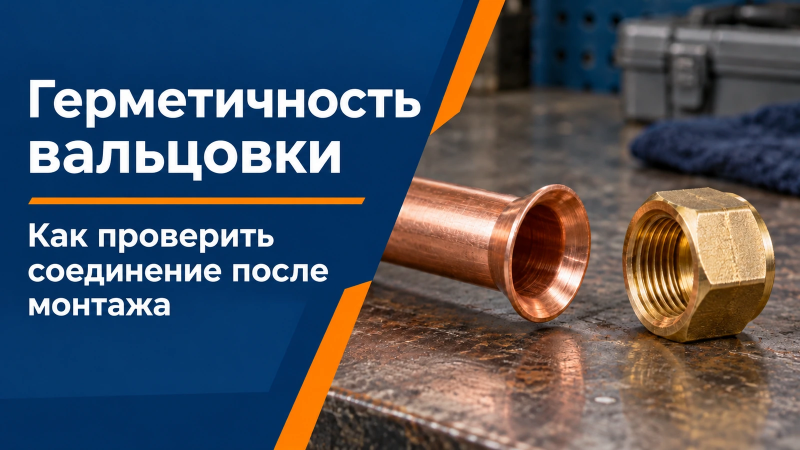 Герметичность вальцовки: Как проверить соединение после монтажа
