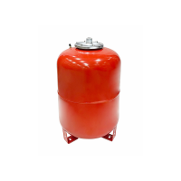 Расширительный бак верт. VALFEX .RV 50л. КРАСНЫЙ с маленькими ножками (VF.RV.0050)
