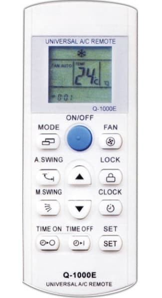 HUAYU Q-1000E (universal 1000 in 1) ПДУ для кондиционеров