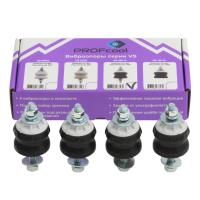 Антивибрационные опоры PROFcool VS-2B110 (4 шт, до 110кг, черные)