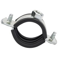 Хомут трубный 1/8" (8-11мм), гайка М8