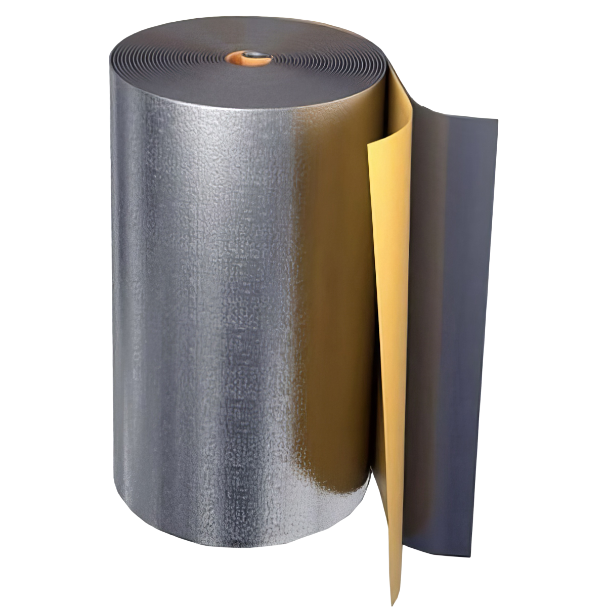 Изоляция Energoflex Black Star Duct AL 10мм / 1м, в рулоне 10м, самоклеящаяся, с алюминиевым покрытием (EFXR10110BSDUCAL)