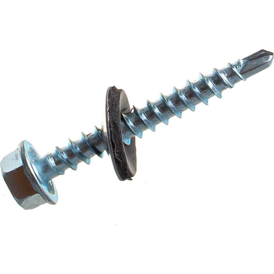 Саморез кровельный по дереву 4,8 х 38мм (цинк)