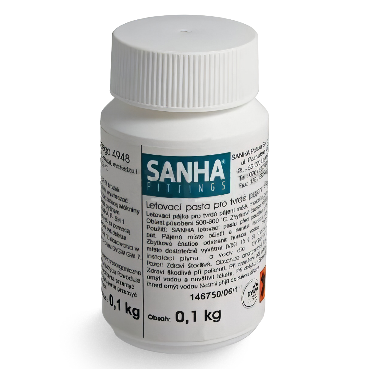 Флюс пастообразный Sanha Hp3 (100гр.)