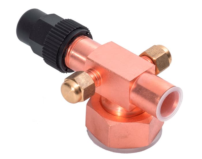 Вентиль Rotalock запорный Becool BC-VR-1 1/4"-7/8"