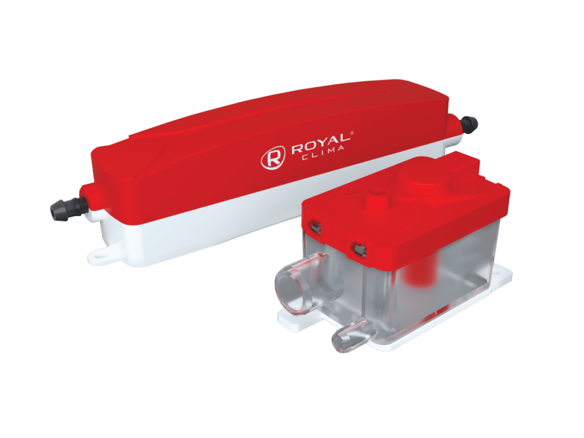 Помпа дренажная ROYAL Clima RED FLOW RP-FL2015-R01 проточная, 20 л/ч, 17 Дб