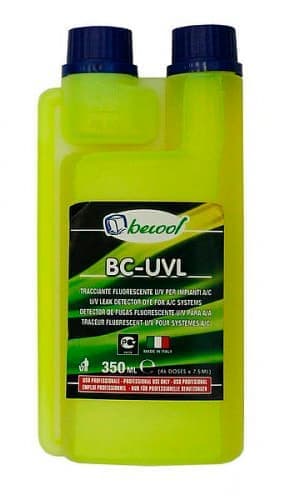 UV добавка для определения утечек фреона Becool BC-UVL 350мл