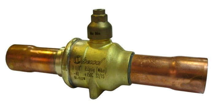 Вентиль шаровый 1_1/8" Becool BC-BV-118 (под пайку)