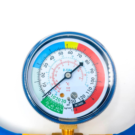 Комплект для заправки автокондиционеров FavorCool-AL801G70 (вентиль 5/16" SAE)