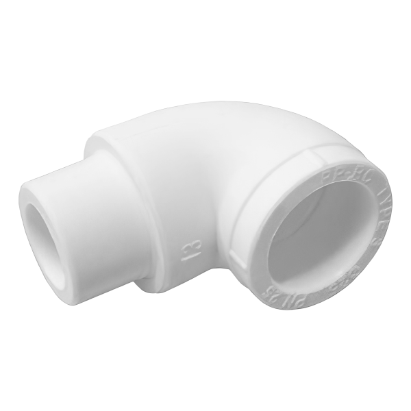 Угольник Valfex ВР/НР 90х25 белый