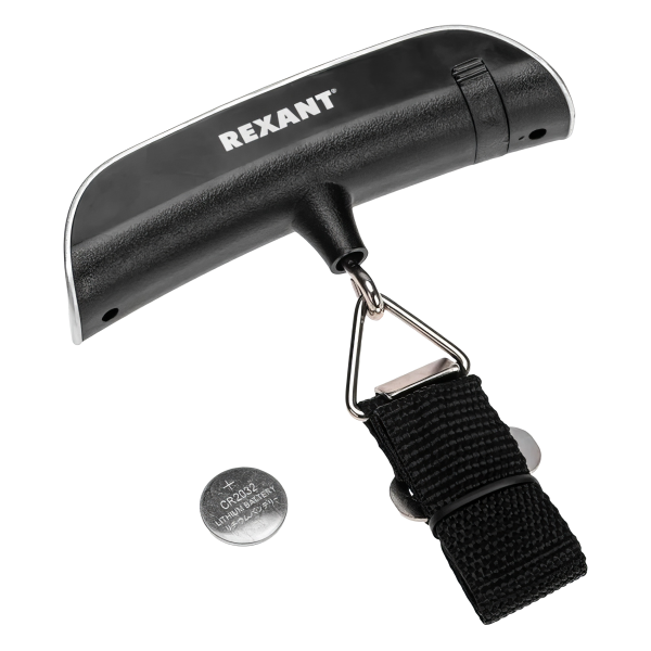 Весы электронные REXANT 721101 (до 50кг, точность 10г)