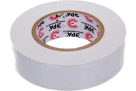 Изолента ПВХ Эра 19мм х 20м, белая
