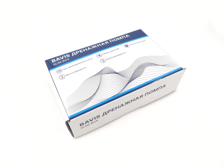 Помпа дренажная BAVIS Slim Box проточная, 15 л/ч, 19 Дб