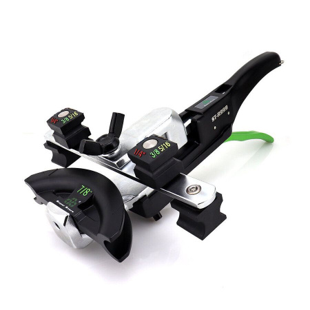 Трубогиб арбалетный с реверсом Ballu Super Stars ST-R999 (1/4"; 5/16"; 3/8"; 1/2"; 5/8"; 3/4"; 7/8", в кейсе с риммером)