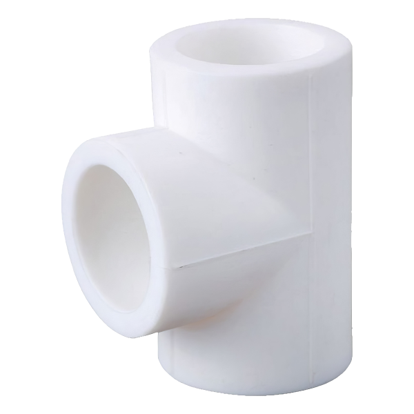 Тройник Valfex 25мм белый