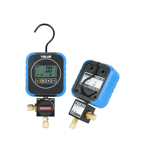 Электронный манометрический коллектор Value VRM1-0101I (R410A, R22, R134A, R407C, R404A, R507, R32, R290, кейс)